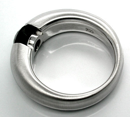 Foto 2 - Spann Ring, Schwarzer Brillant 1,15ct, S8678