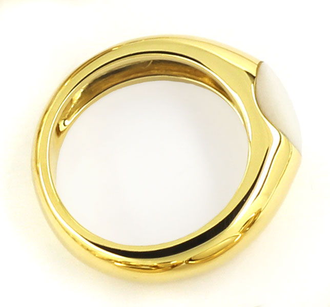 Foto 3 - Perlmutt Goldschmuck, Collier Ring Ohrringe Armband 18K, S9867
